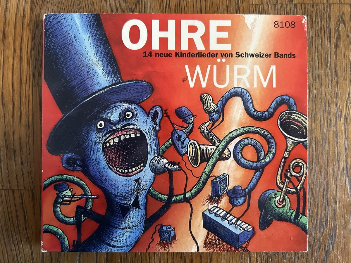 CD: Kinderlieder: Ohre Würm - 14 Schweizer Lieder - TOP    – Usato da Wolhusen venduto da eve_m6cg