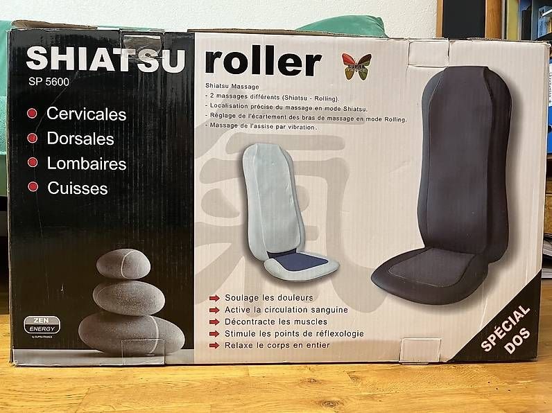 Dispositivi per massaggi: Siège massant Shiatsu Roller – Usato da Vétroz venduto da Entcho