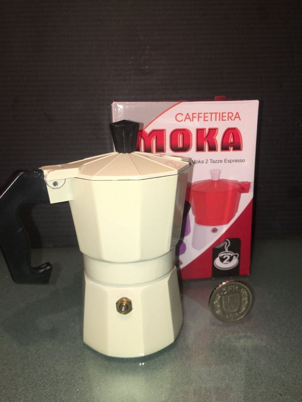 Macchine per caffè & Macchine per espresso: 2 tassen Café moka espresso – Nuovo e nell'imballaggio originale da Minusio venduto da graziano11 6