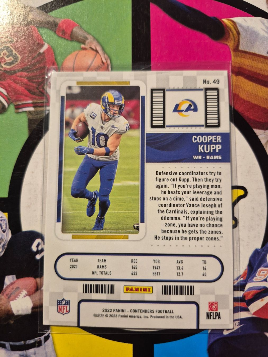 NFL Carte collezionabili: NFL Cooper Kupp Los Angeles Rams – Usato da Treiten venduto da Sauber73 1