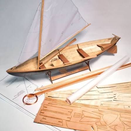 Kit di modellismo & Modellini statici: Northeaster Dory Scale Model Kit – Nuovo e nell'imballaggio originale da Fontainemelon venduto da jcharpilloz8 3