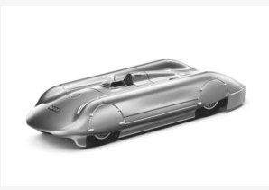Audi Modellini d'auto: Auto Union Stromlinie, 1:43, Silber, Modellauto – Nuovo (secondo la descrizione) da Cham venduto da AMAG_RETAIL_ZUG