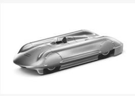 Auto Union Stromlinie, 1:43, Silber, Modellauto