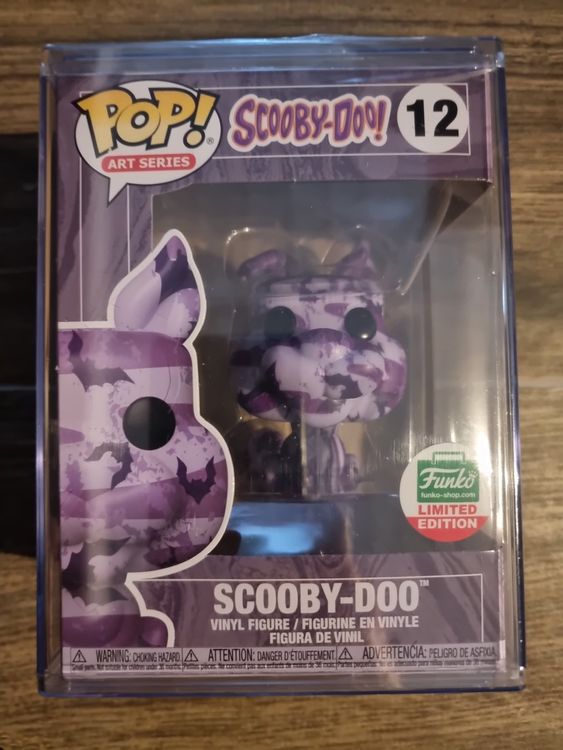 Funko Pop Scooby-Doo (Rose) Flocked – SDCC 2017 – Édition Limitée 1000 Pcs – Occasion