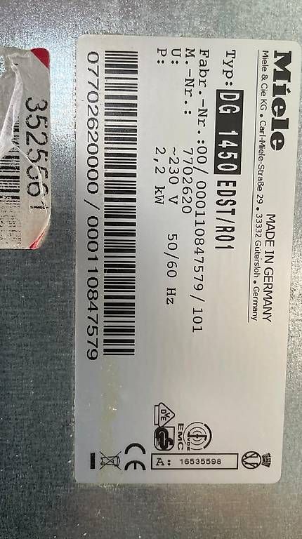 Elettrodomestici da cucina: Dampfgarer DG 1450Miele – Usato da Wädenswil venduto da duma01 3