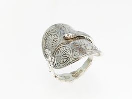 Silberring Coronation (Krönungsring) aus Sterling silver 925