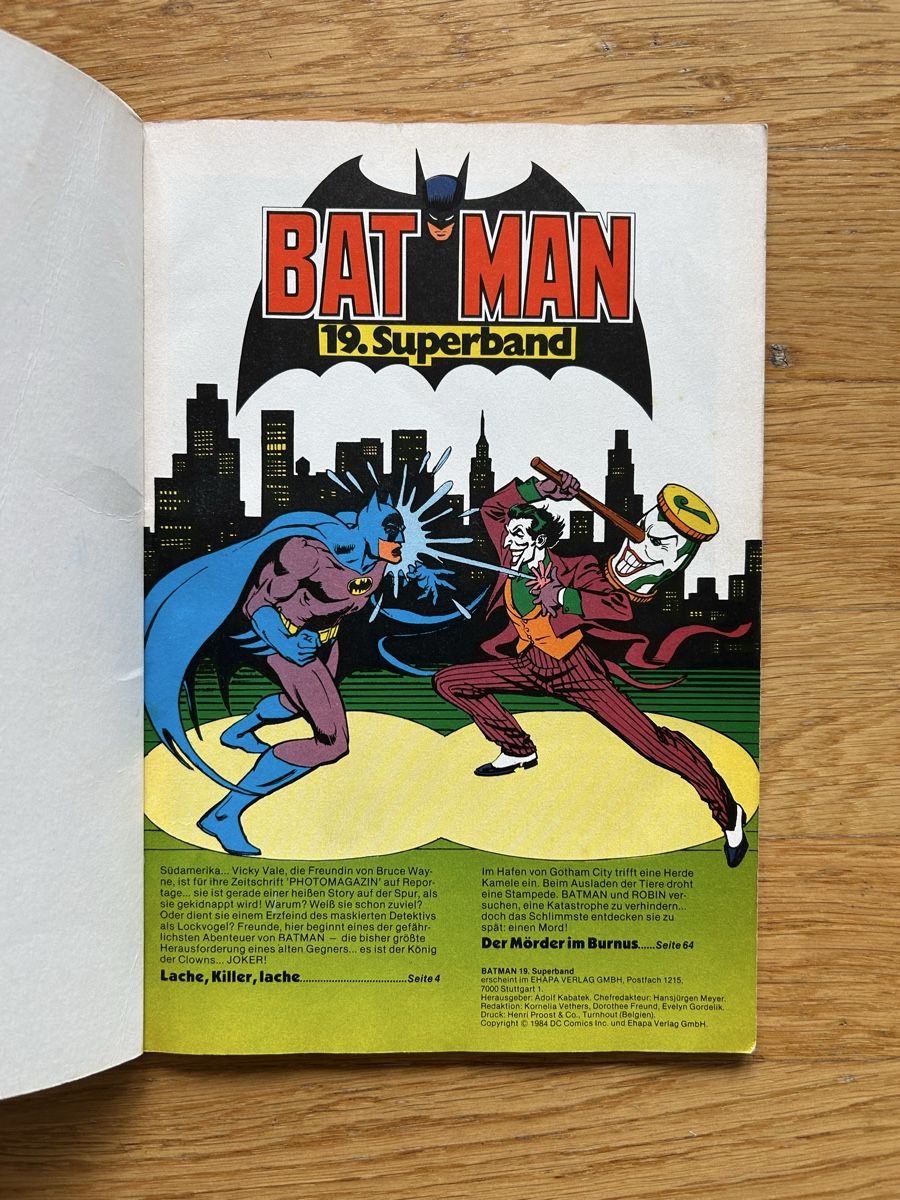 Comics: Batman Superband 19 – Gebraucht aus Urtenen-Schönbühl von chriswaddle 1