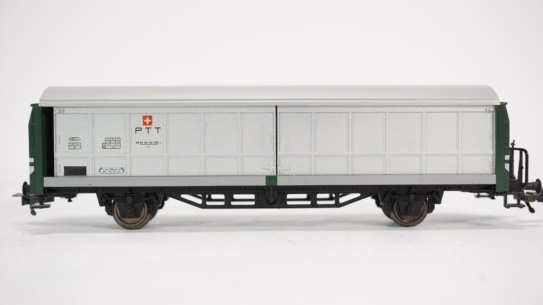 Fleischmann Modellini di ferrovie: e48 Fleischmann 5336 Postwagen Z1 – Usato da Thun venduto da evinka_gmbh 1
