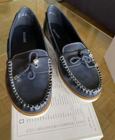 ganz neue Damen Schuhe dunkelblau Nr. 37