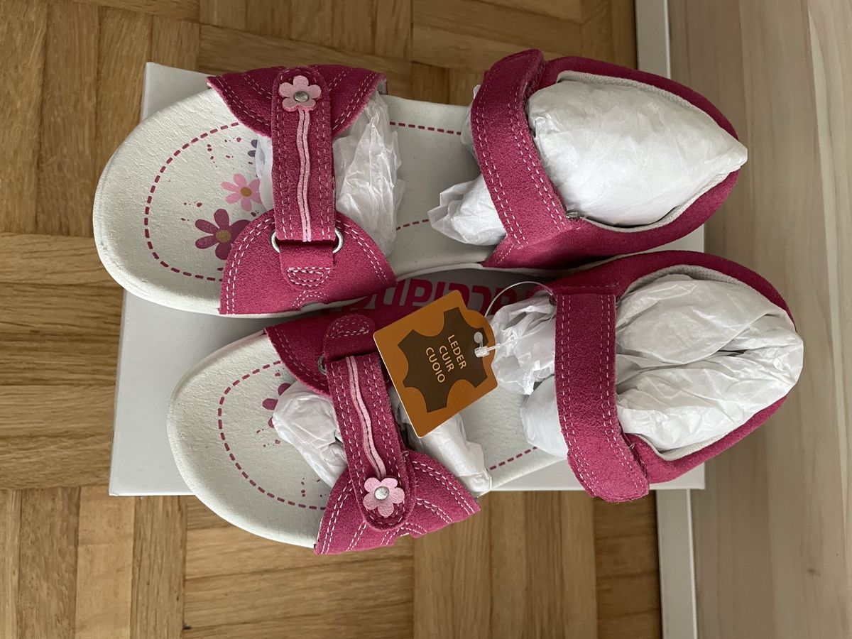 Schuhe für Mädchen: Neue Sandalen Grösse 35 Echt Leder – Neu und originalverpackt aus Chur von Abelone1 2