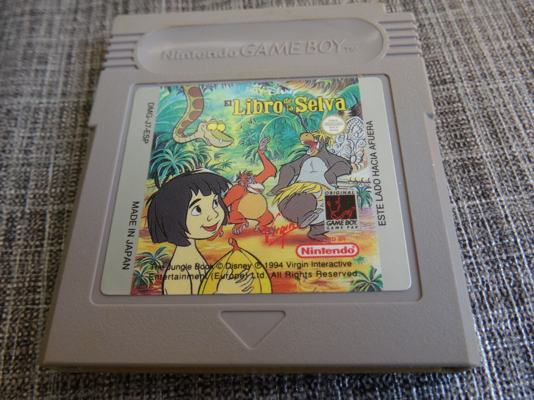 Giochi: El Libro de la Selva GAMEBOY – Usato da Olten venduto da Disc-Ausverkauf