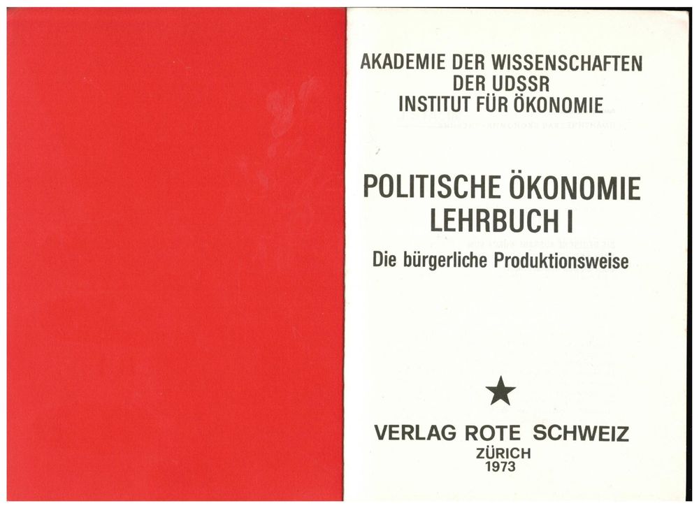 Politische Ökonomie Lehrbuch I * Kaufen auf Ricardo