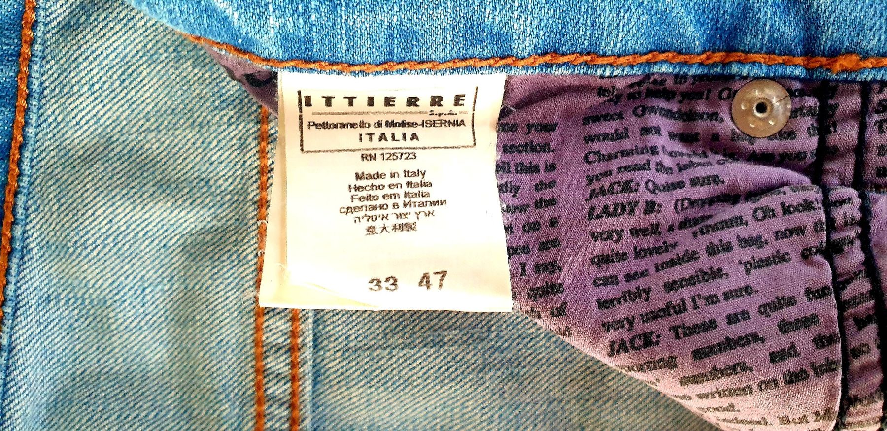 John Galliano Jeans: galliano – Nuovo (secondo la descrizione) da Hauterive NE venduto da Belem 4