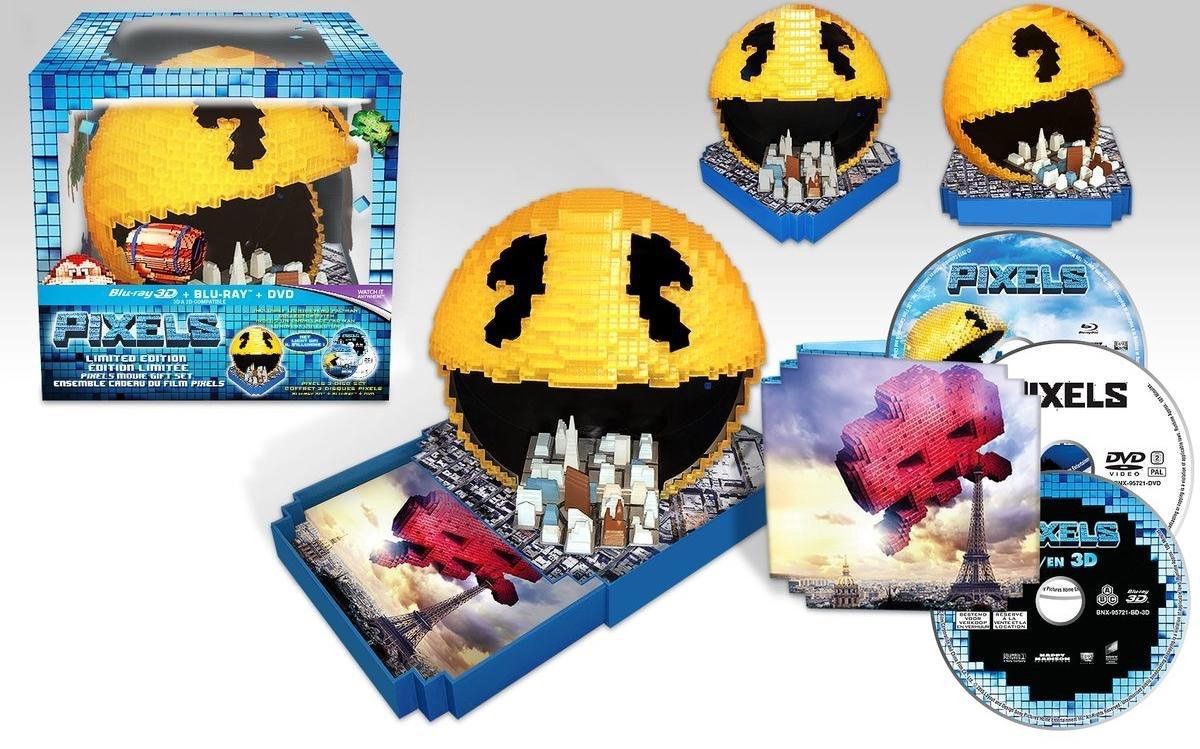 Tutti i DVDs: Pixels Limited Edition Blu Ray NEU – Nuovo e nell'imballaggio originale da Dübendorf venduto da CellarSeller 3