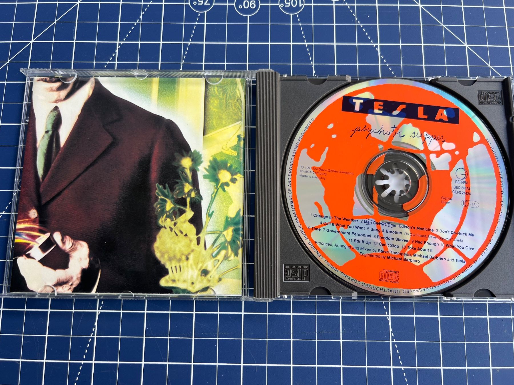 CD: Tesla – Psychotic Supper – Usato da st.gallen venduto da sophiephie 1
