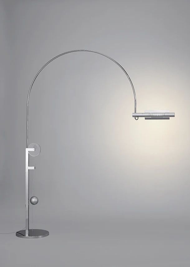 Baltensweiler Lampade: Baltensweiler Designer Bogen Floor Lamp  - Mobil – Usato da Zuerich venduto da EMANUELEFEDERICO