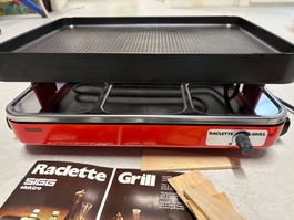 vintage Raclette ofen SIGG 1981 SWISS Made für 6 Pfännli Top