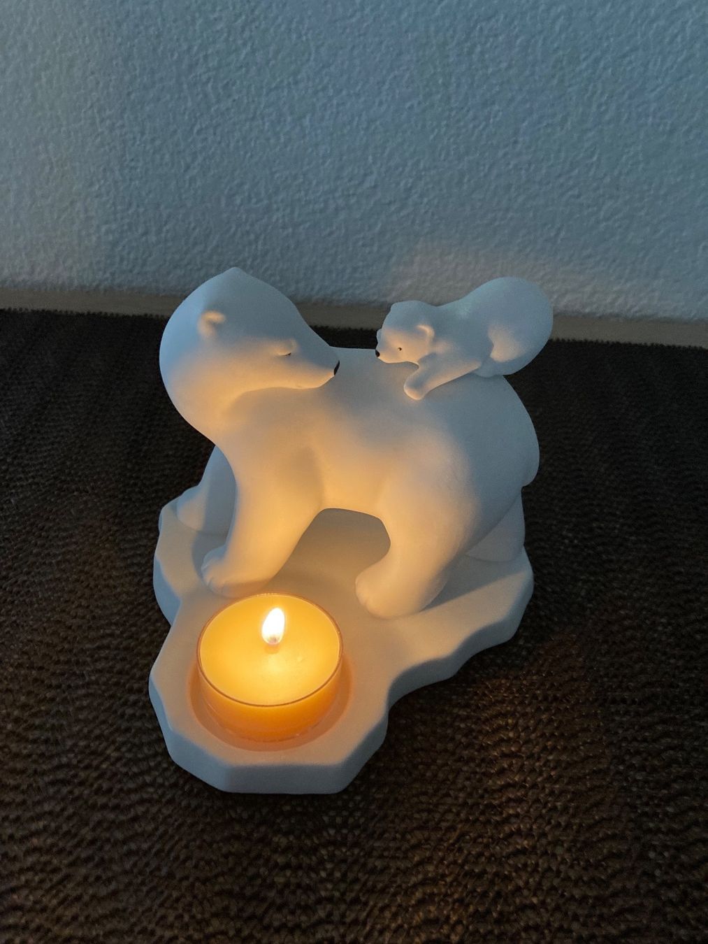 Partylite Kerzenständer: Teelichthalter Eisbärküsschen – Neu (gemäss Beschreibung) aus Neu St.Johann von har_f865 2
