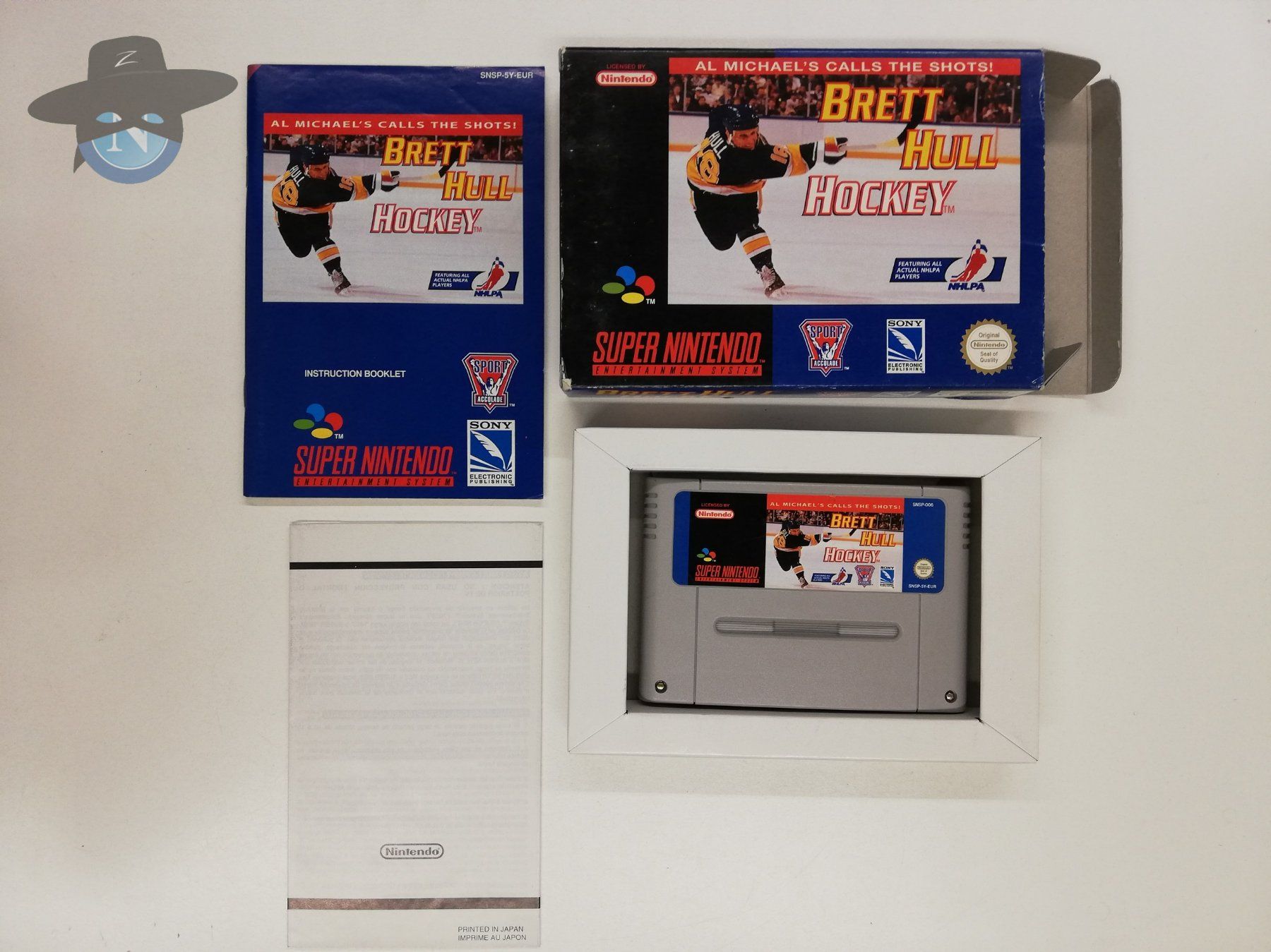 Nintendo Giochi: Brett Hull Hockey / Super Nintendo SNES – Usato da St. Gallen venduto da zorro_dc 6