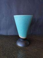 Vintage Vase Keramik Postmodern, 80er-Jahre, signiert