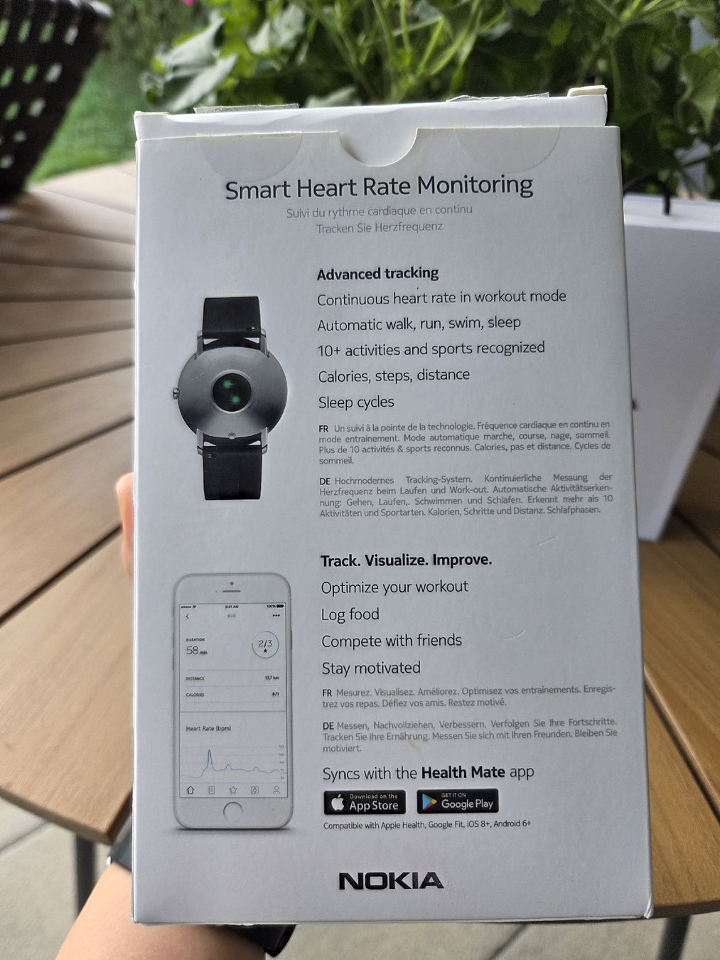 Nokia Smartwatch: Nokia Withings Steel HR Smartwatch – Usato da Bülach venduto da Recherchieren 4
