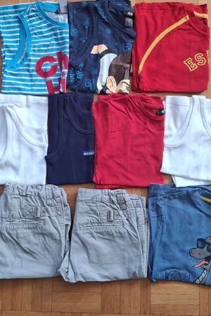 Lot de 10 vêtements garçon taille 122, 6-7 ans