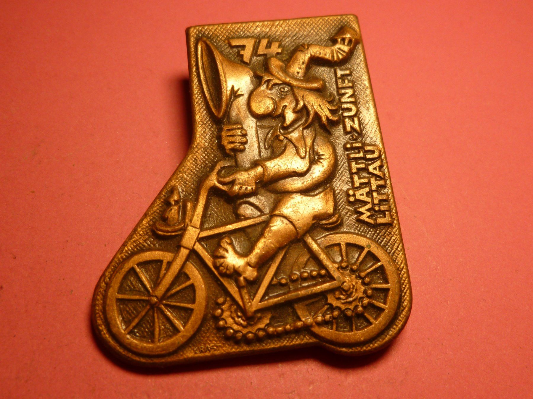 Plaketten & Abzeichen: LITTAU 1974 BRONZE – Gebraucht aus Ried (Muotathal) von Mandarin02