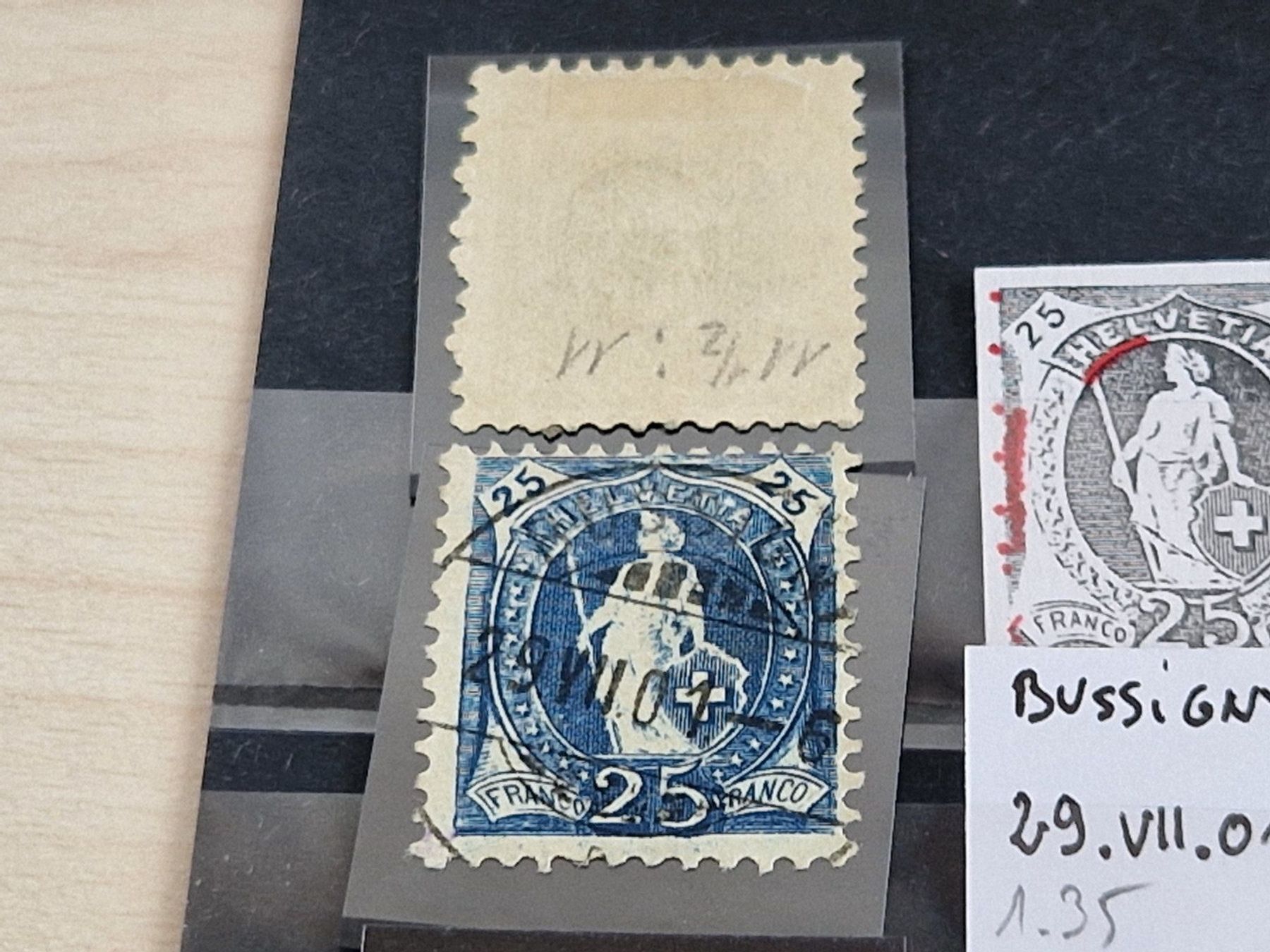 Tutti i francobolli: Lot Sehende, Abarten, Retouchen, Plattenfehler, ab 1.- – Usato da Burgdorf venduto da Glossy01 6