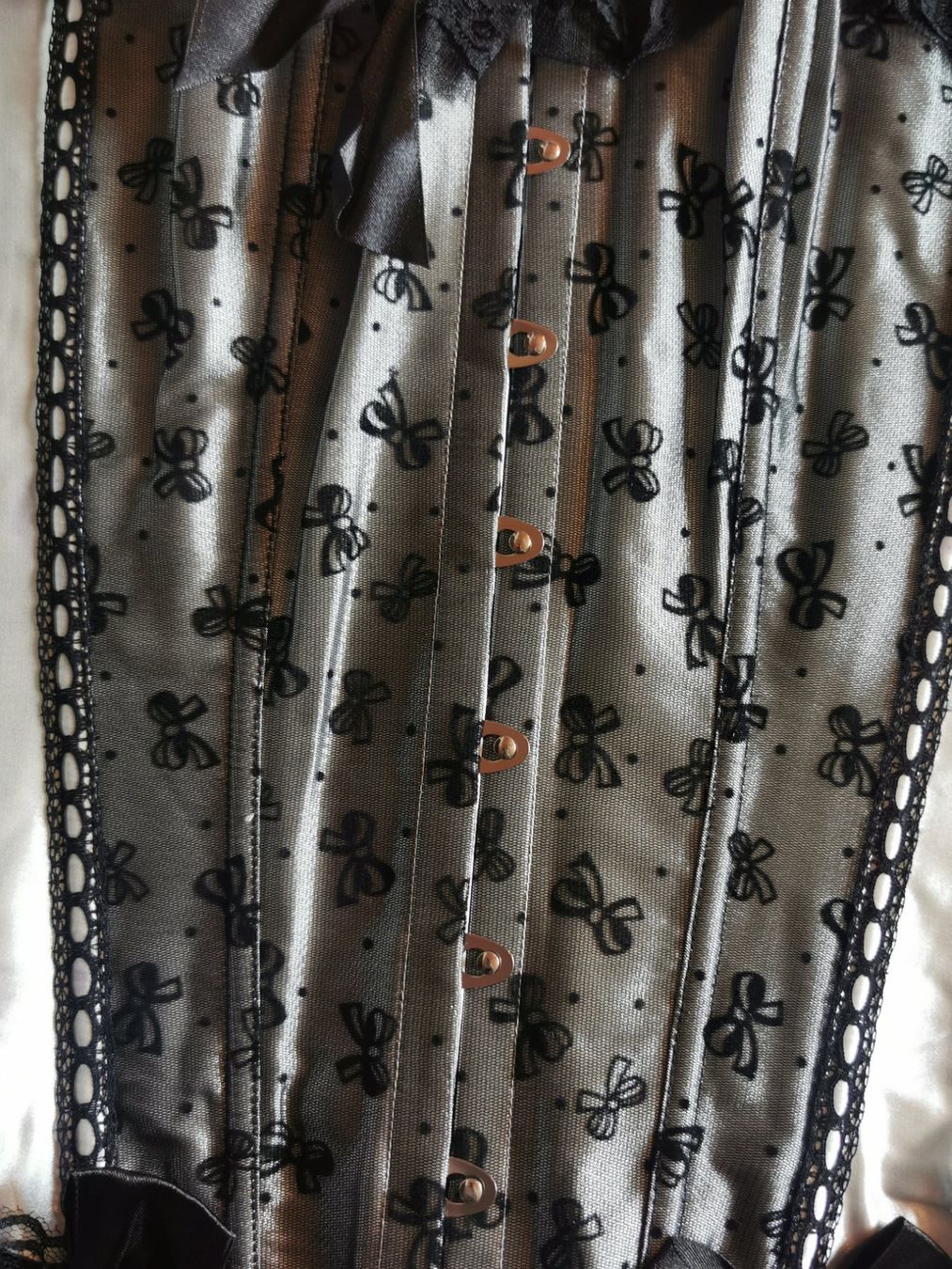 Sonstige Unterwäsche: Corsage weiss mit Mäschchen NEU XL – Neu und originalverpackt aus Fischbach-Göslikon von PitBullDoll 3