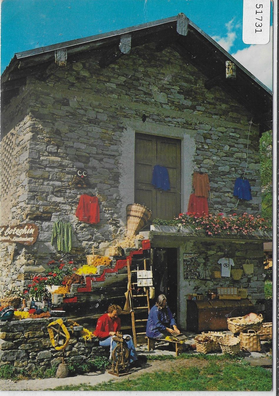 Cartoline postali: "El Boteghin" - Gerra – Usato da Ettingen venduto da Kartenplanet