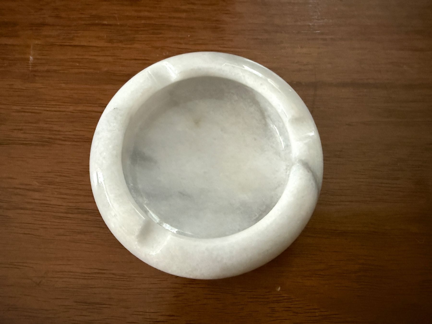 Portacenere: Aschenbecher Marmor rund,  7cm Durchmesser – Usato da Erstfeld venduto da Mario_boe0