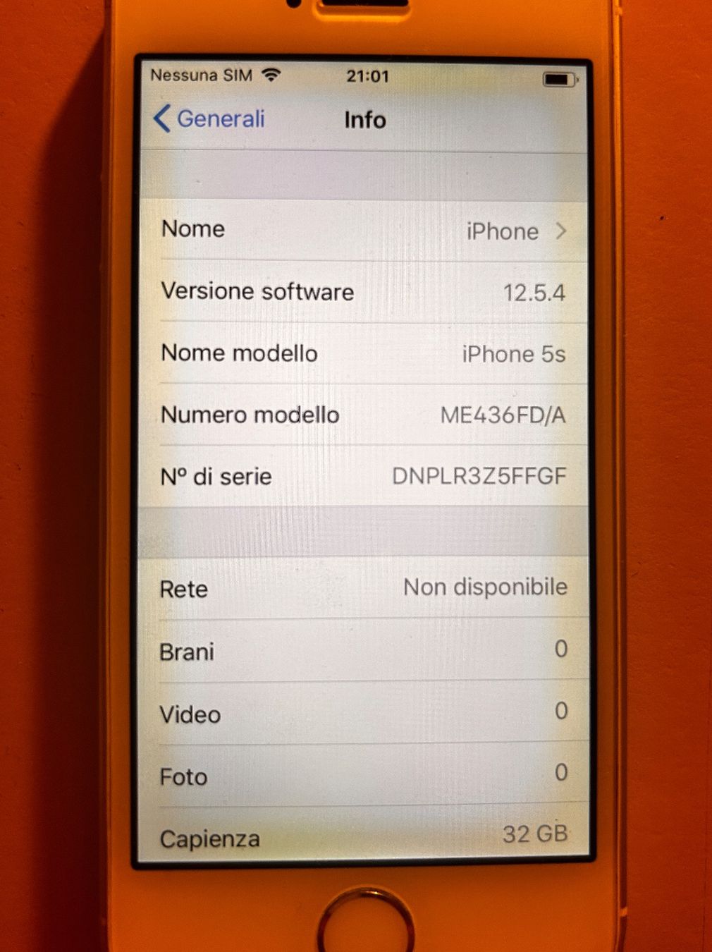 Apple Telefoni cellulari / Smartphones: iPhone 5s 32 GB – Difettoso da Camorino venduto da c_raf 3