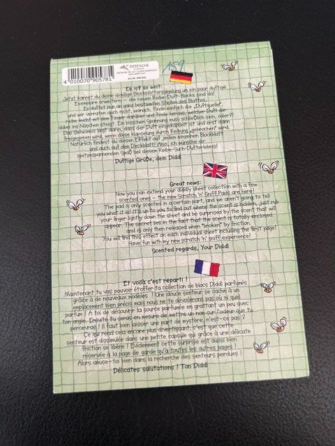 Blocs de correspondance: Diddl Magic Reibe-Duft-Block A6, Nummer 159 – D'occasion à Kloten par Monkell 1