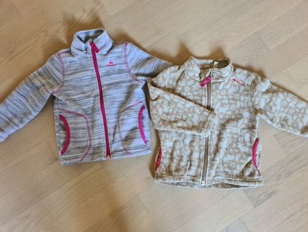 2 x Gilet polaire Quechua 2 ans / 82-90cm