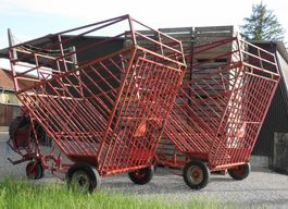 2x Ballenwagen, Kleinballenwagen Egebjerg T 1 (Kein Marolf)