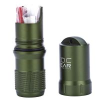 Wasserdichte Kapsel EDC Gear Militärgrün