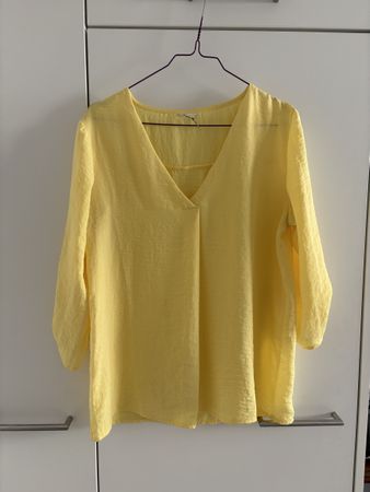 Donna Camicia Gialla Taglia L Condizioni Ottime