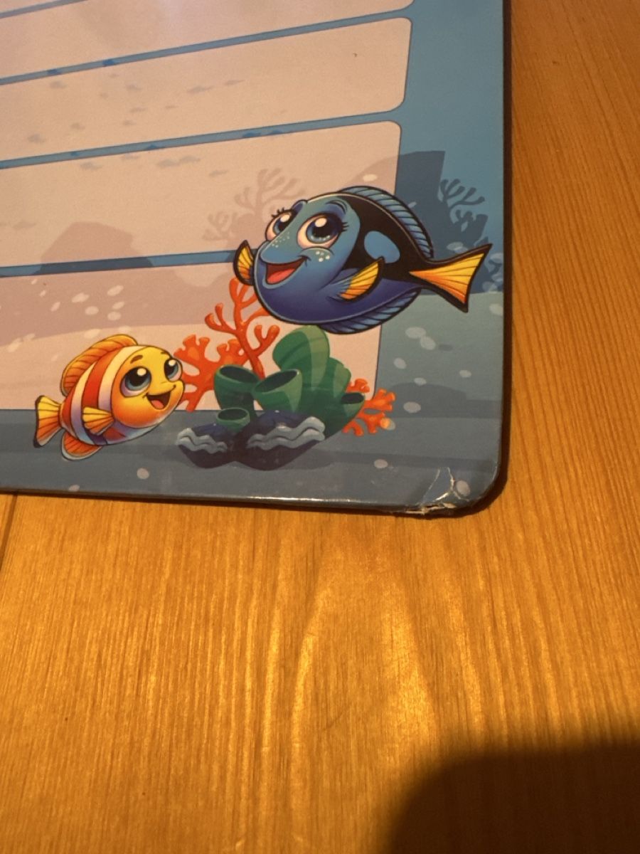 Lavagne: Tagesplan Magnettafel Kinder – Usato da Baar venduto da saelisilbaer 4