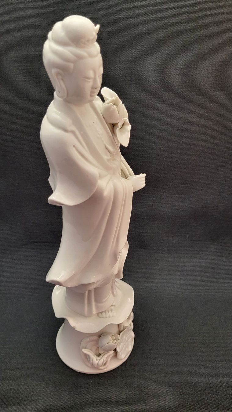 Statuette: Guanyin Porzellan Figur – Usato da Basel venduto da spinne02 4