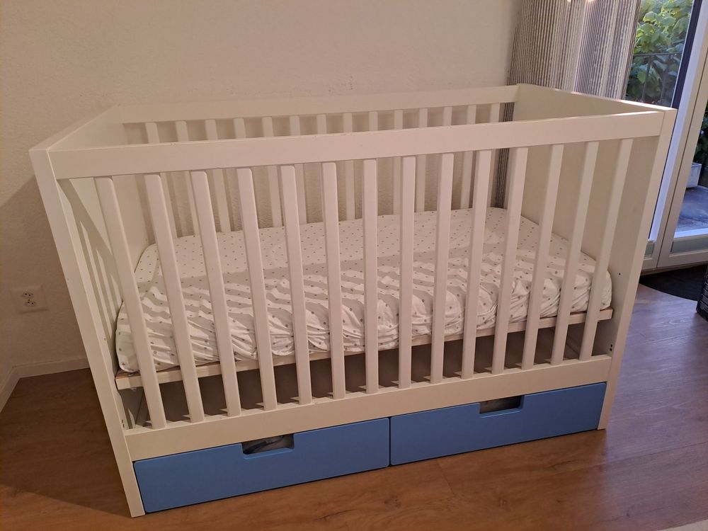 Babybett Stuva Ikea 120x60 (Gebraucht) in Münsingen für CHF 80 – nur ...