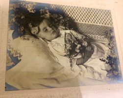viktorianisches Todesfoto Baby Zürich