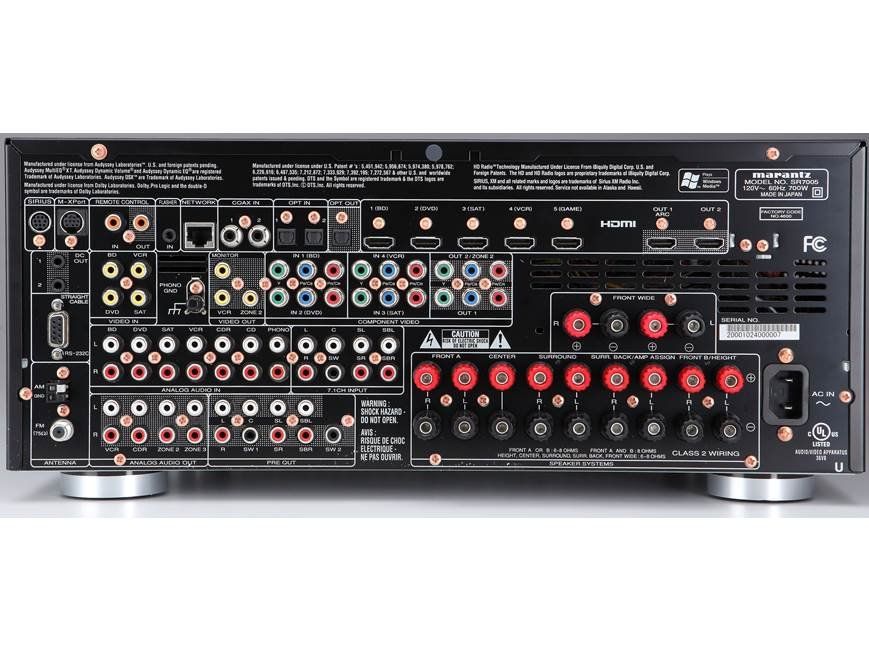 Marantz Receiver: Marantz SR7005 receiver 3D-ready HDMI AIRPLAY – Gebraucht aus Viganello von lau_ln69 1
