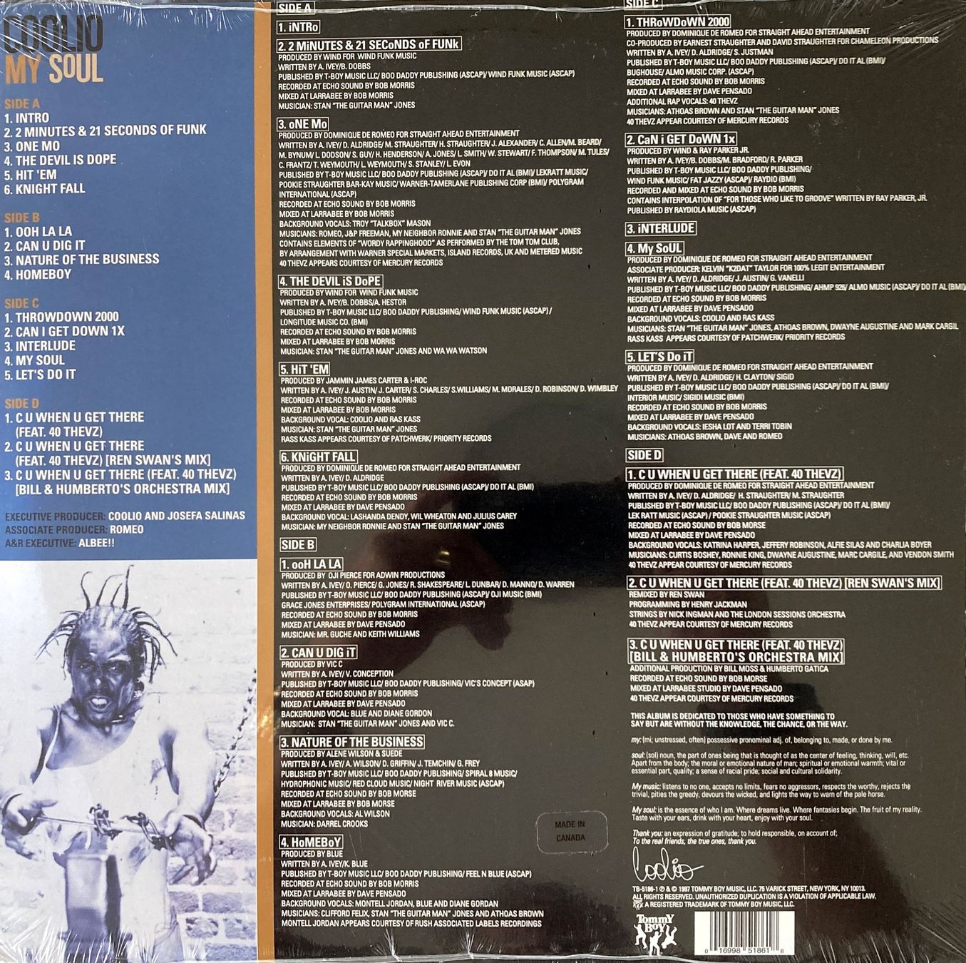 Vinyles: COOLIO - MY SOUL – Neuf avec emballage d'origine à Bottens par hotter-than-hell 1
