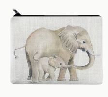 Täschli / Necessaire "Elefant" Elefäntli NEU