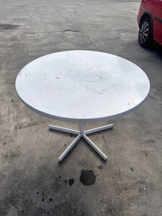 Produktbild von Wandmontierbarer Klappbarer Runder Tisch Wandmontierbarer Kleiner