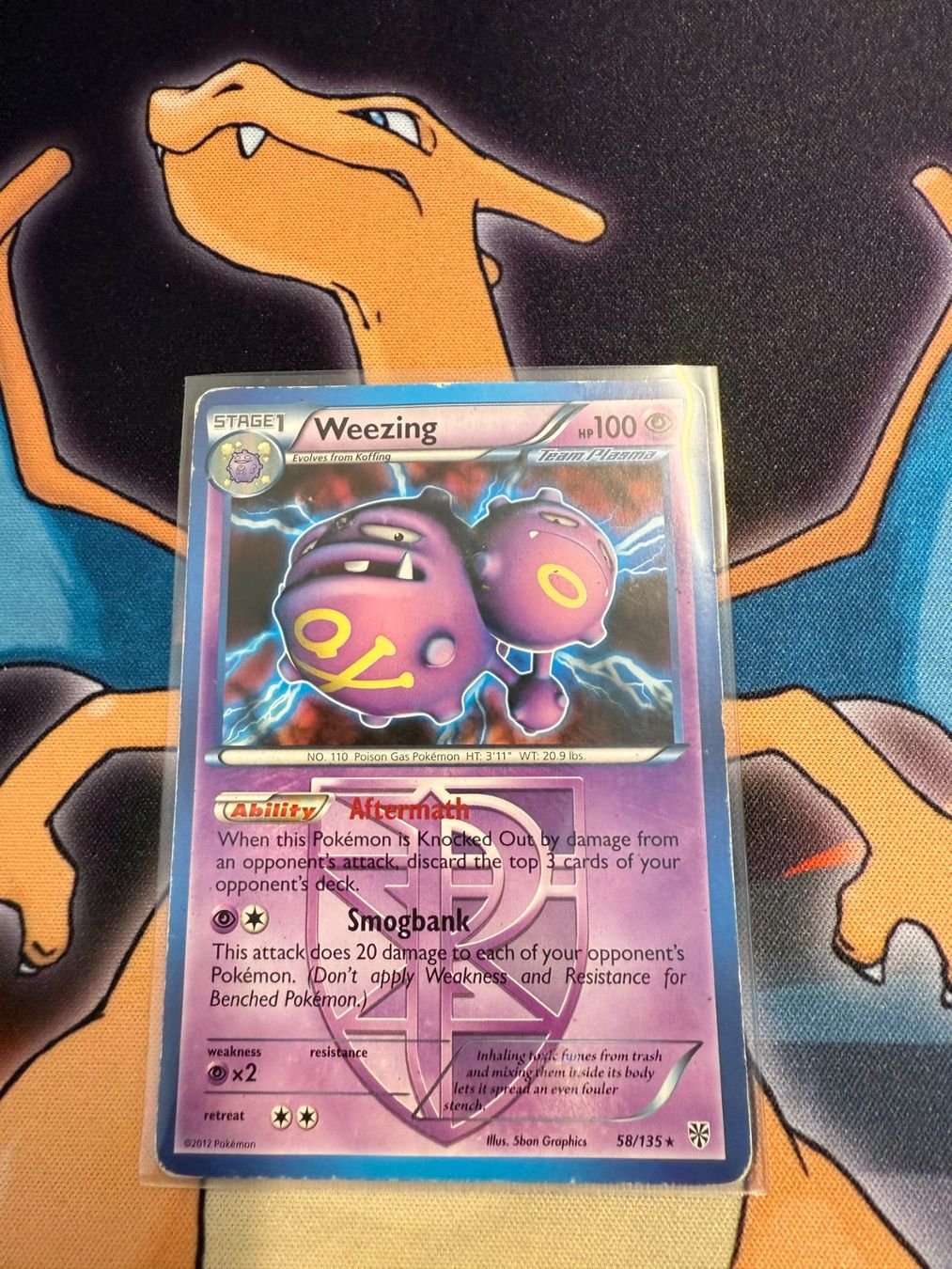 Pokémon Carte collezionabili: Weezing (PLS 58) - Plasma Storm – Usato da Bülach venduto da Pfrenzel