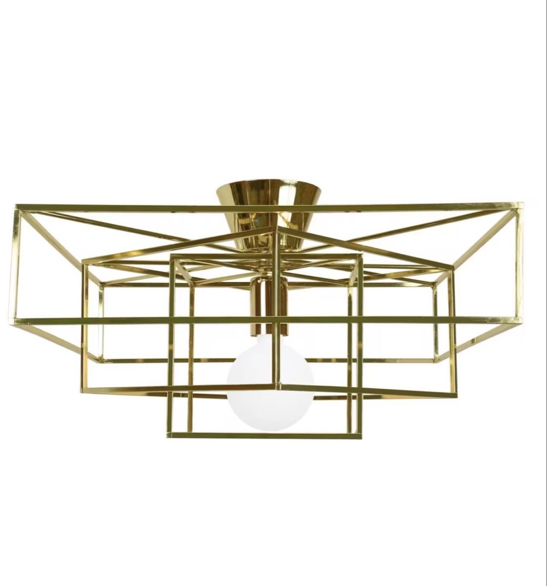 Westwing Lampadari & plafoniere: Deckenleuchte CUBE Gold Westwing – Usato da Pfeffingen venduto da Twoa