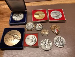 Medaille tir valais même origine en lot comme photos