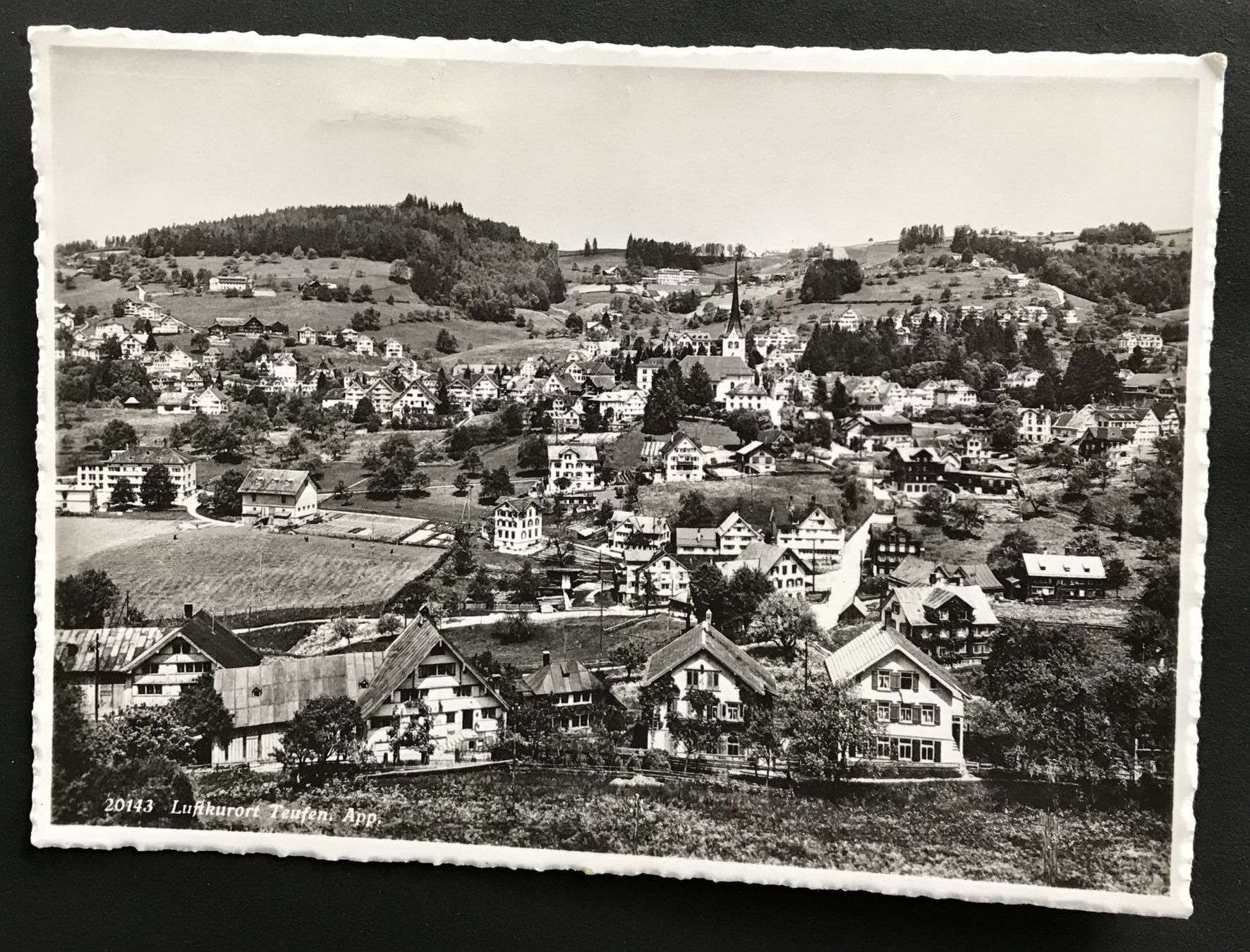 Cartoline postali: ALTE ANSICHTSKARTE LUFTKURORT TEUFEN APP. – Usato da Ostermundigen venduto da wini63