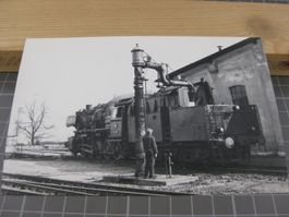 Echtfoto deutsche Dampflok